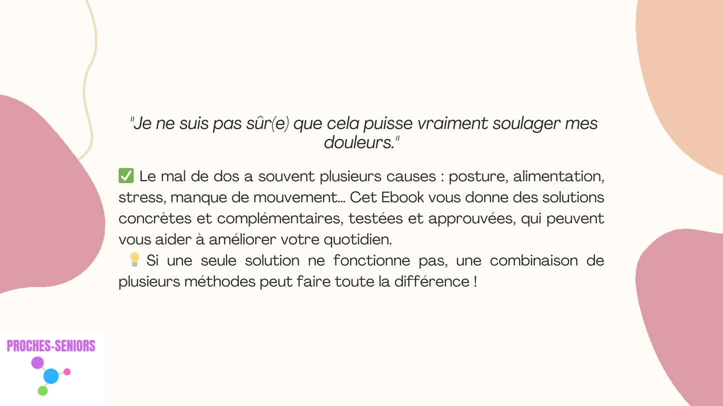Plein le Dos ? Dites Adieu aux Douleurs et Retrouvez une Liberté de Mouvement !