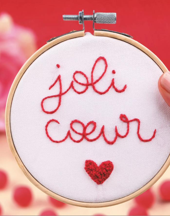 đȘĄ Kit de Broderie DĂ©corative â Joli CĆur