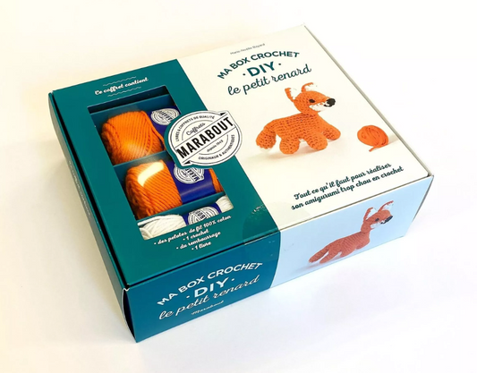 🪡 Kit de Crochet : Créez un Doudou Renard ensemble