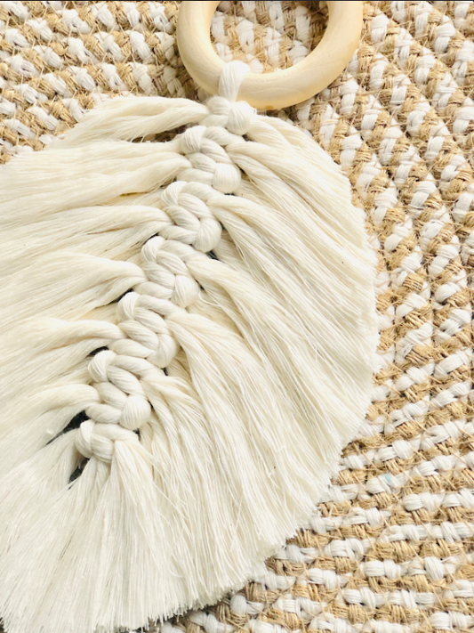 🪡 Kit de Macramé – Grande Plume